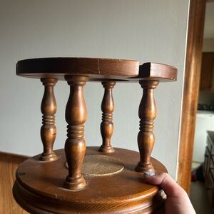 Vintage wooden holder